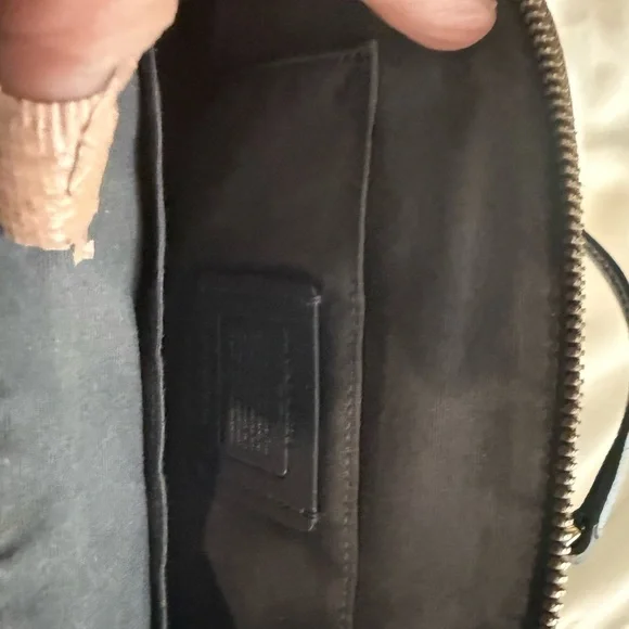 Coach Signature Brown and Blue Satchel - Picture 5 of 5